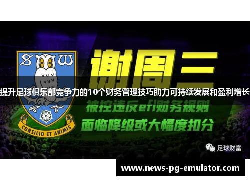 提升足球俱乐部竞争力的10个财务管理技巧助力可持续发展和盈利增长 提升足球俱乐部竞争力的10个财务管理技巧助力可持续发展和盈利增长
